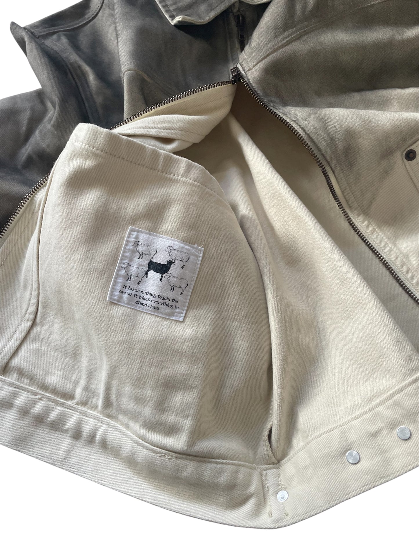 SHEEP DENIM JACKET (PRE ORDER )