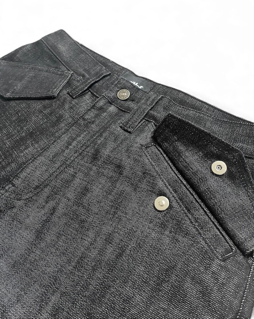 FIGHTER DENIM SHORTS