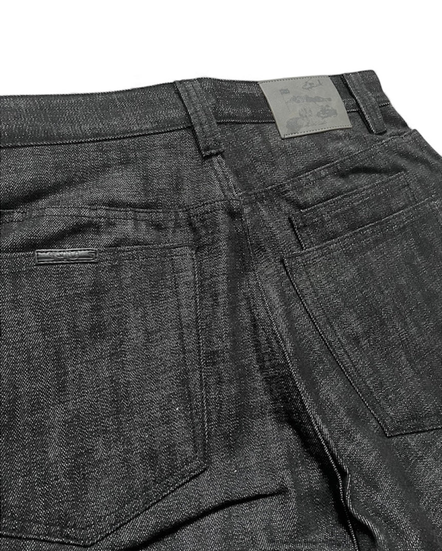 FIGHTER DENIM SHORTS